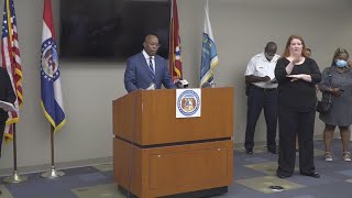 St. Louis city leaders hold press conference on overnight violence