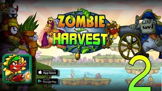 The Farm Is Full of Zombies! 🧟🚜 | Zombie Harvest Gameplay|part1 (lvl 11_20)