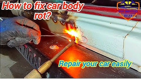 How to Repair Rust on Your Car Without Welding. Rust Removal