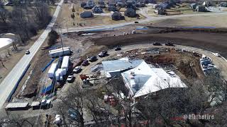 Fire Station 8 Construction Project Progress, Feb. 25, 2021
