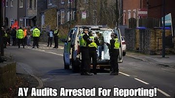 AY Audits ARRESTED for reporting on the Chesterfield Protest under section 14.