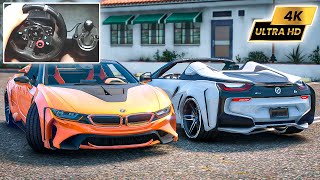 BMW I8 | Offroading | Grand Theft Auto 5 | Logitech g29 gameplay screenshot 4