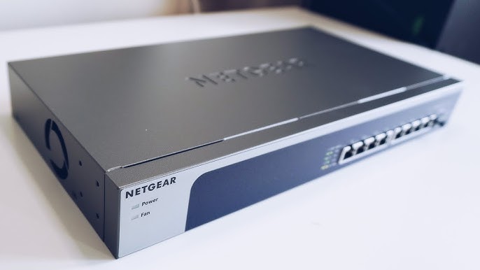  NETGEAR 5-Port 10G Multi-Gigabit Ethernet Unmanaged Switch  (XS505M) - with 1 x 10G SFP+, Desktop or Rackmount, and Limited Lifetime  Protection : Electronics