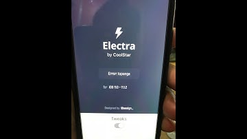 How to Fix " Error:topanga " While Jailbreak Electra 1.0.1 ?