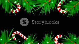 Christmas Frame On Black Background screenshot 3