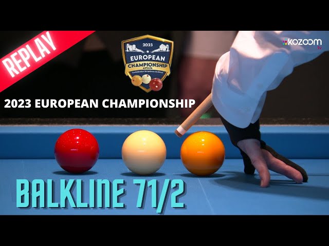 European Championship Antalya 2023 - BALKLINE 71/2 NIESSEN vs VAN SILFHIOUT class=