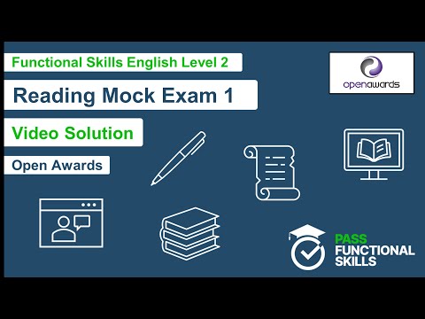 Pass Functional Skills - Open Awards Reading Mock Exam 1