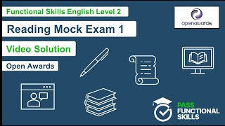 Pass Functional Skills - Open Awards Reading Mock Exam 1
