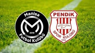 Manisa FK - Pendikspor Çok Hızlı Basit Taktiksel Analiz