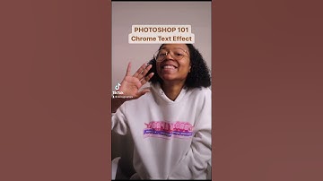 Chrome Text Effect | Adobe Photoshop