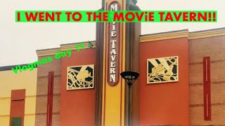 COME TO THE MOVIE TAVERN WITH ME! // VLOGMAS DAY 11