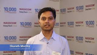 Sharath Murthy, Co-Founder, ClearQuote talks about NASSCOM DeepTech Club