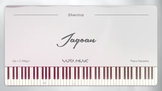 Sherina - Jagoan 'OST Petualangan Sherina' (Do = C | Piano Karaoke | Instrumental)