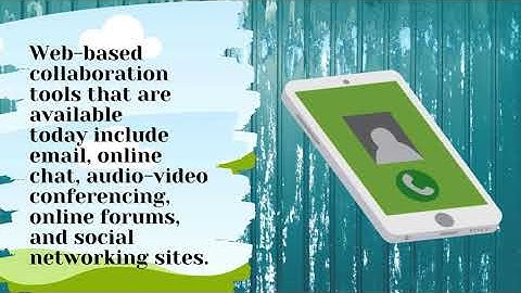 Uses Audio and Video Conferencing Tools to Share Ideas and Work with Others Online