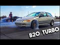 500hp on a Stock B20 Block! -- (Cayuga Import Drag Series)