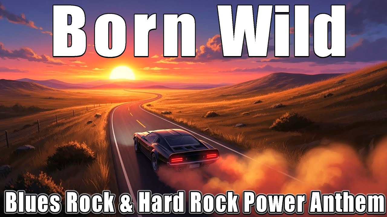 🎸Born Wild - ⚠️Blues Rock & Hard Rock Power Anthem🤘