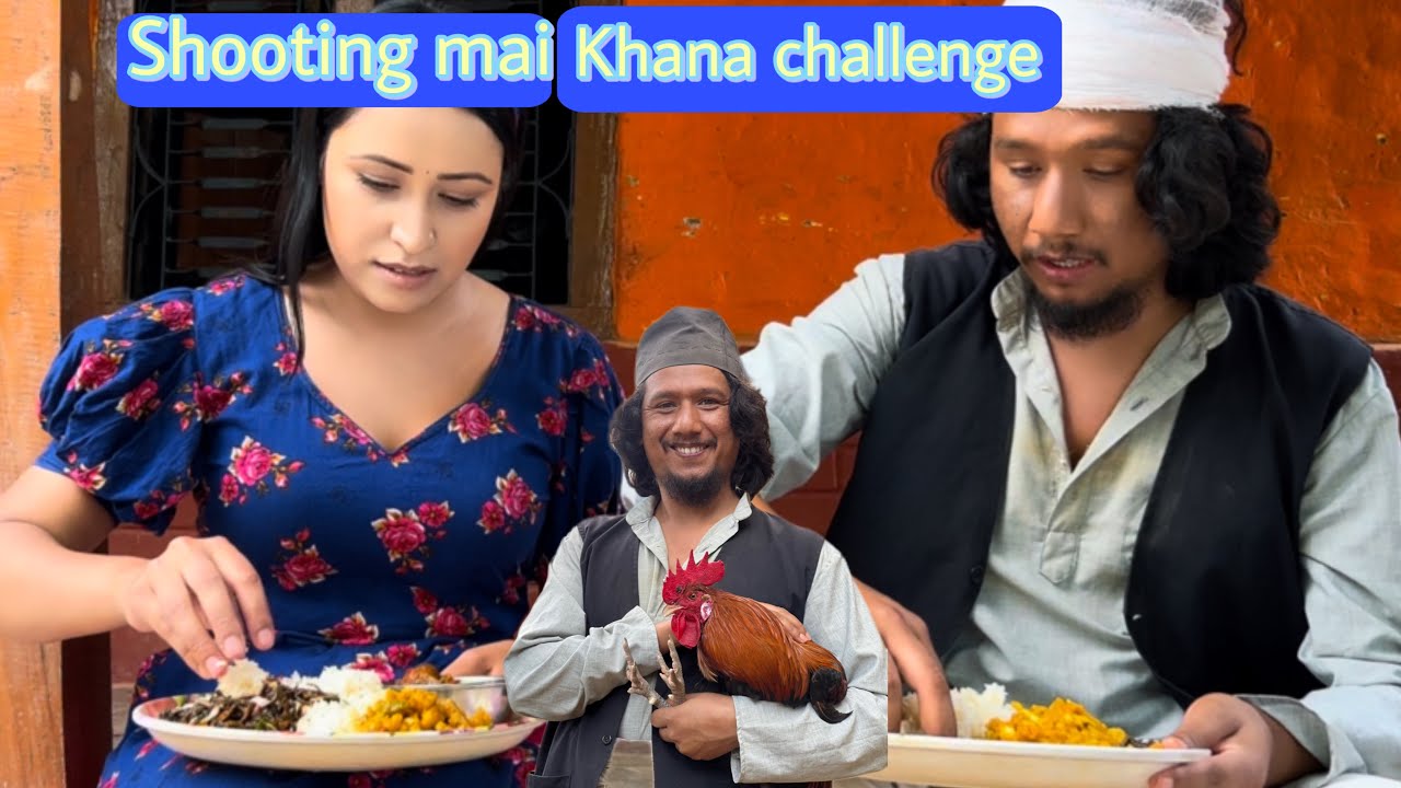 Harke haldar shooting mai rithey nisha ko khana challenge #sasmitagiri @stillsmile8637