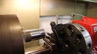 Adtech ADT-CNC4620, 2 Axis CNC Lathe control threading test