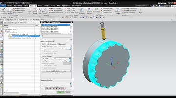 NX CAM - VARIABLE CONTOUR (STREAMLINE)
