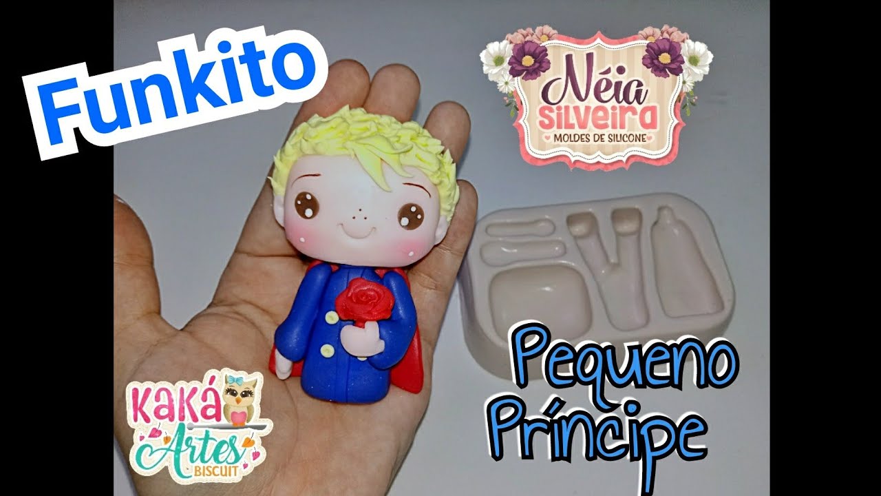 Pequeno Príncipe Biscuit - Funkito (Funko Pop) - Molde funko Néia Silveira