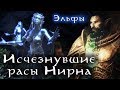 Исчезнувшие расы Нирна ЭЛЬФЫ TES Лор Исчезнувшие расы Нирна ЭЛЬФЫ TES Лор
