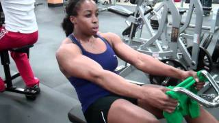 Seated Row (Drop Set)  - 170lbs/160lbs (2.28.2011)