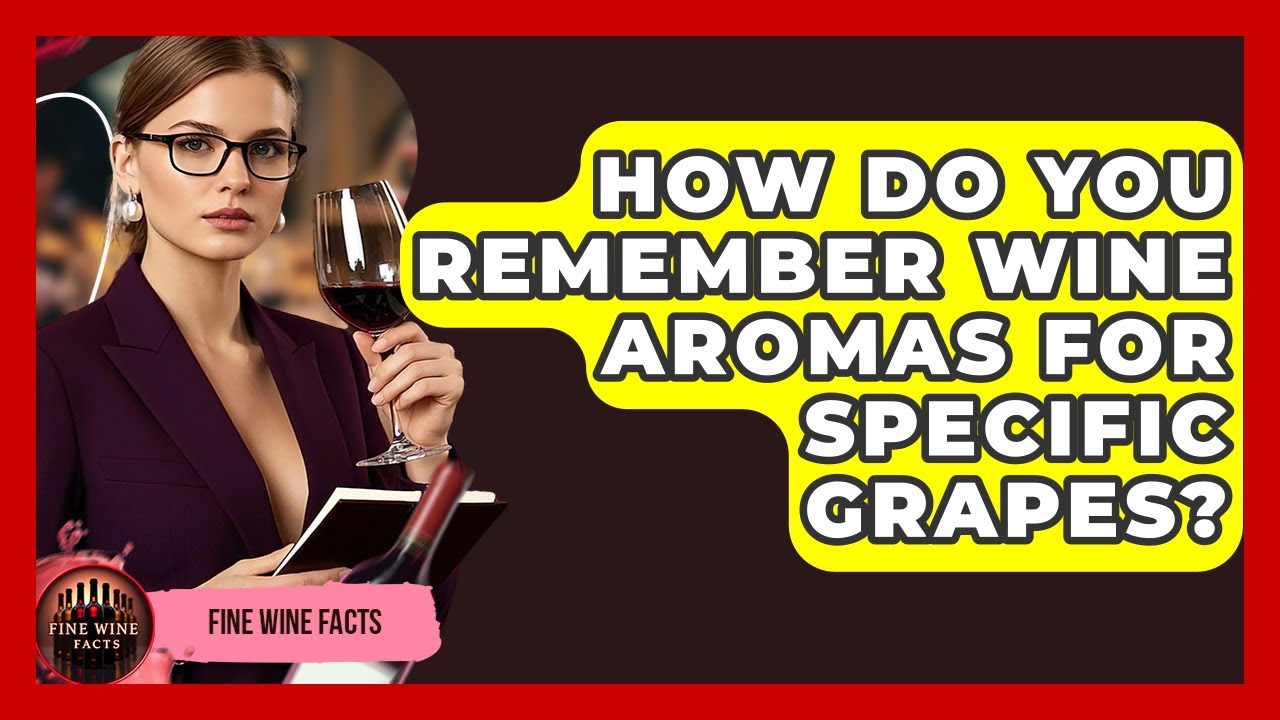 How Do You Remember Wine Aromas For Specific Grapes? - Fine Wine Facts