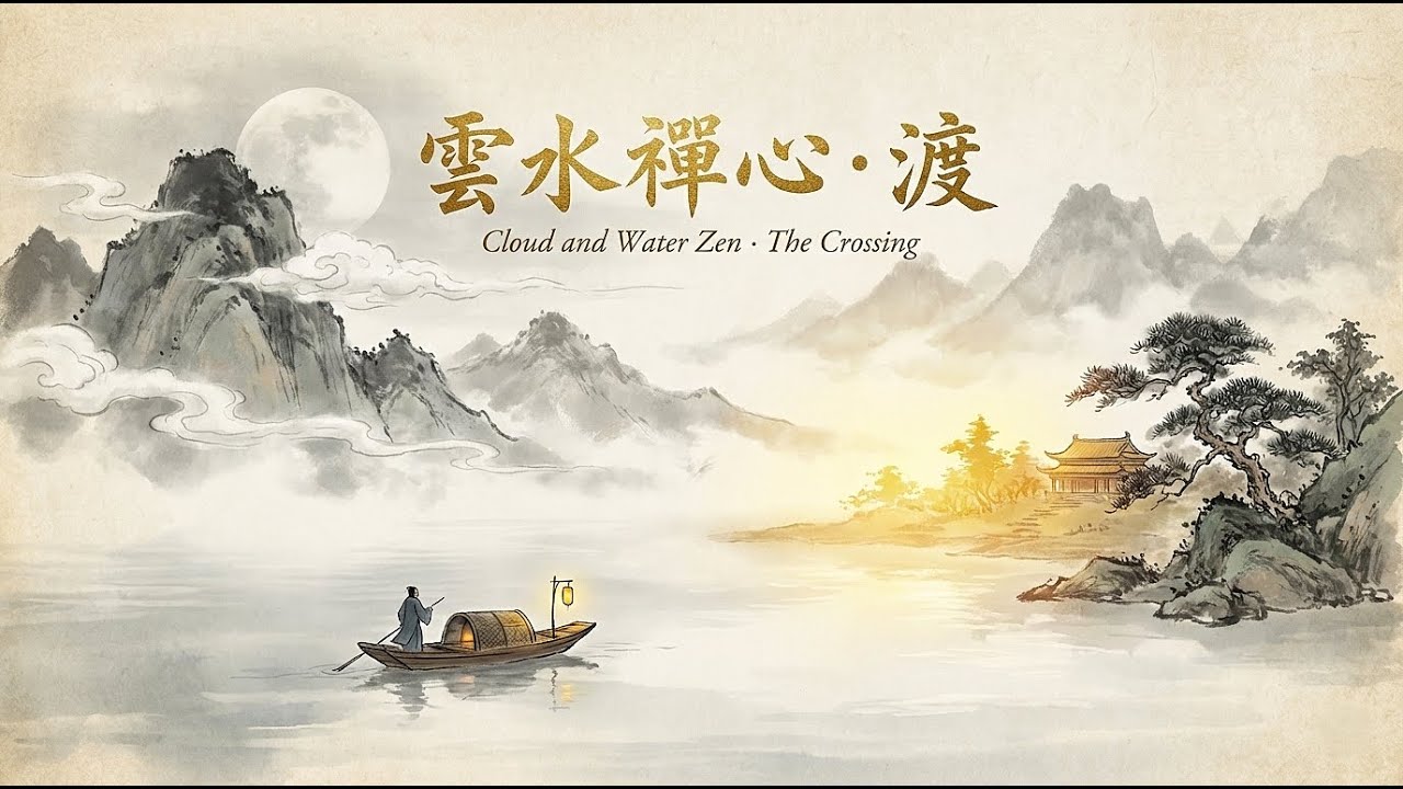 《雲水禪心·渡》 - Cloud and Water Zen: The Crossing 🏮 願做菩提樹下一朵蓮 | 超好聽的古風禪意歌曲 | 六字大明咒吟唱 Mantra Chanting