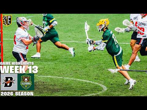 Denver Outlaws vs. California Redwoods Week 13 Game Highlights | 2026 Season