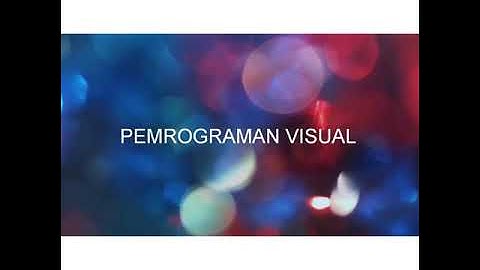 UTS PEMROGRAMAN VISUAL