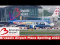 Brussels zaventem airport  plane spotting  2023