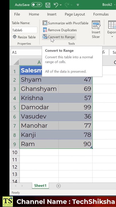 excel-trick-convert-excel-table-to-normal-range-youtube