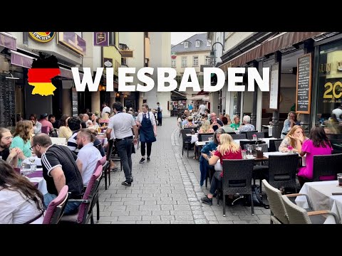 Wiesbaden Germany | Beautiful City of Germany 🇩🇪 [4K 60fps UHD]