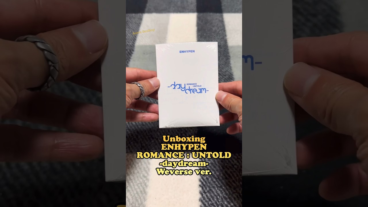 Unboxing Enhypen - Romance: Untold -daydream- weverse version