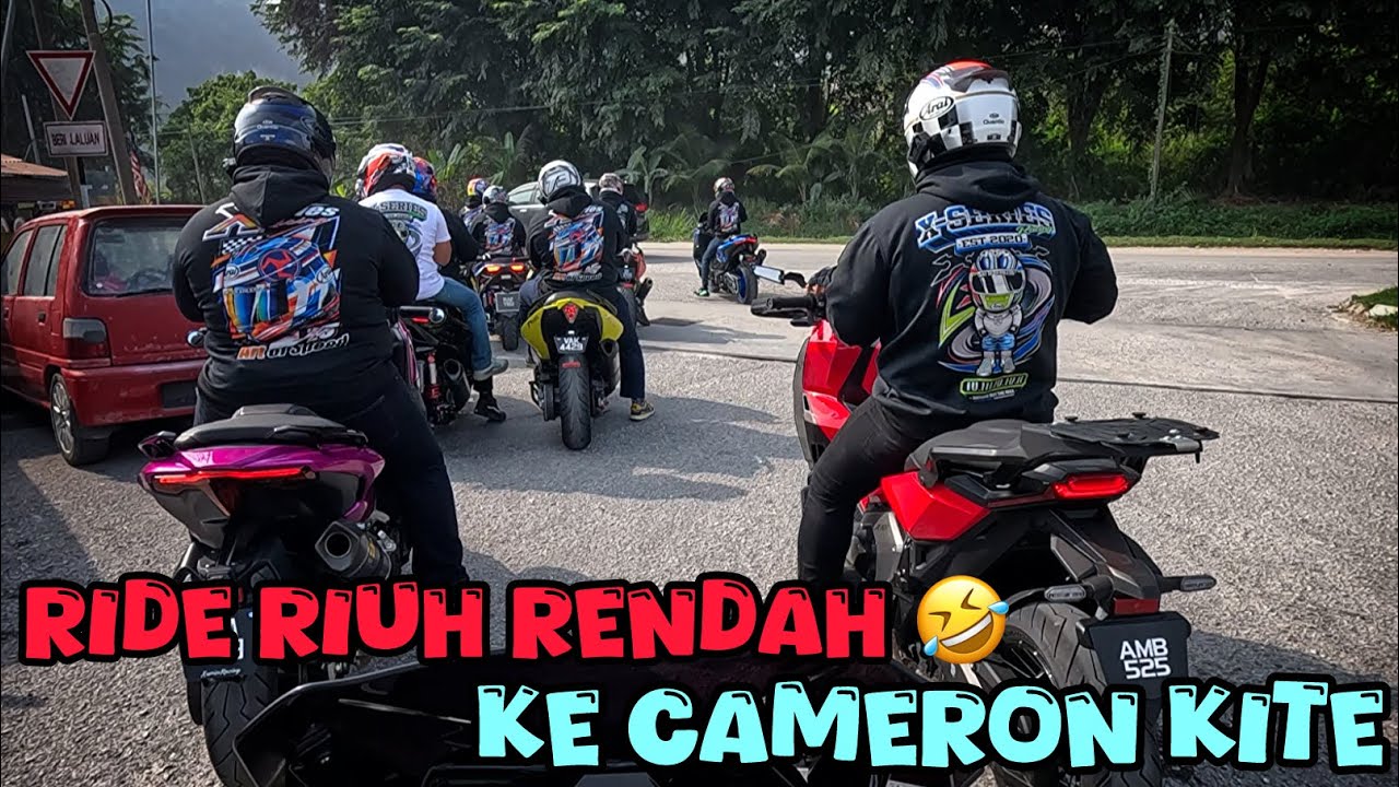 Xsr Cameron Highland santai ride part 1 ( kali nie ride paling kecoh 🤣 dlm cardo )