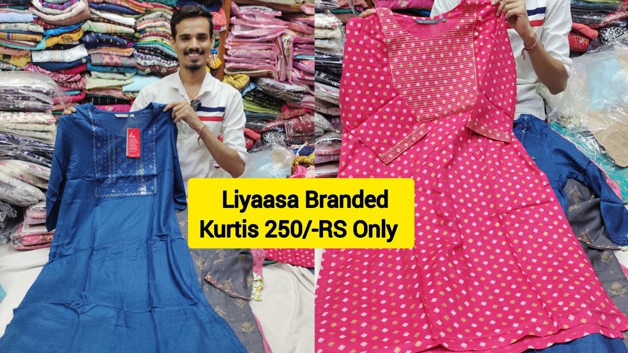 Best Lucknowi Kurti | Fancy And Party Wear | Kurti Starting Rs 250 |  Crawford Market |2019 - YouTube