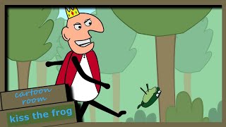 Kiss The Frogcartoon Roomfunny Cartoon