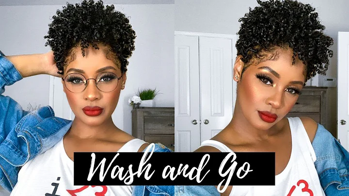 Wash and Go | Defined Shiny Curls for Short Type 4...