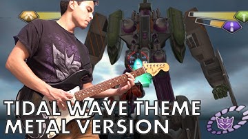Tidal Wave Boss Theme - Metal Cover (2004 Transformers Armada PS2 Video Game)
