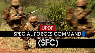 UPDF Special Forces Commandos Clear Enemy Base During Raid Training