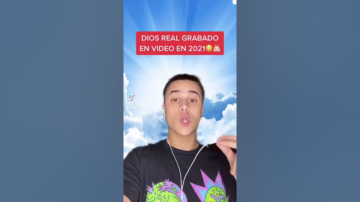 DIOS REAL GRABADO EN VIDEO