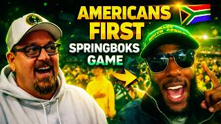 Americans First Ever Springboks Game in South Africa
