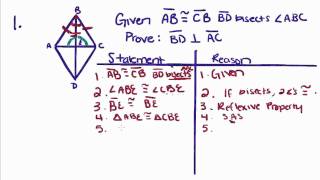 Geometry - 23 - Proving Lines Perpendicular