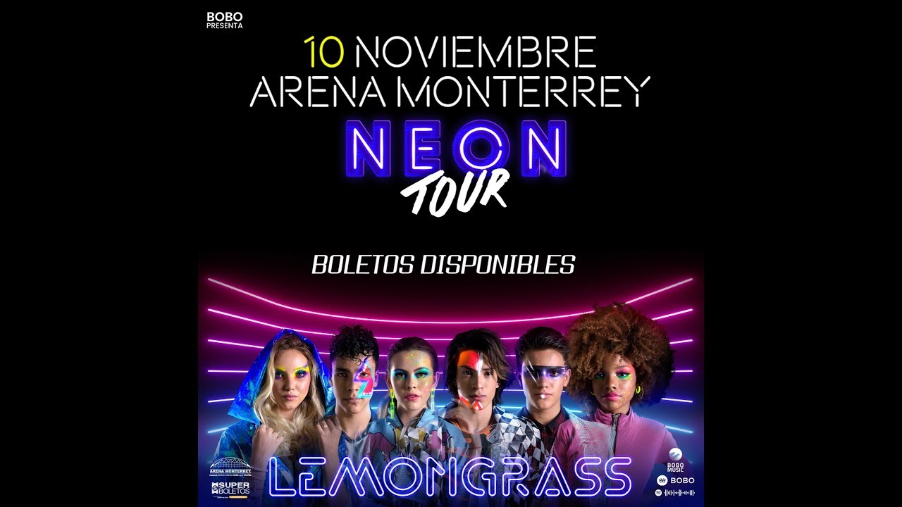 LemonGrass ensayo para la Arena Monterrey, Omar Yubeili invitado especial