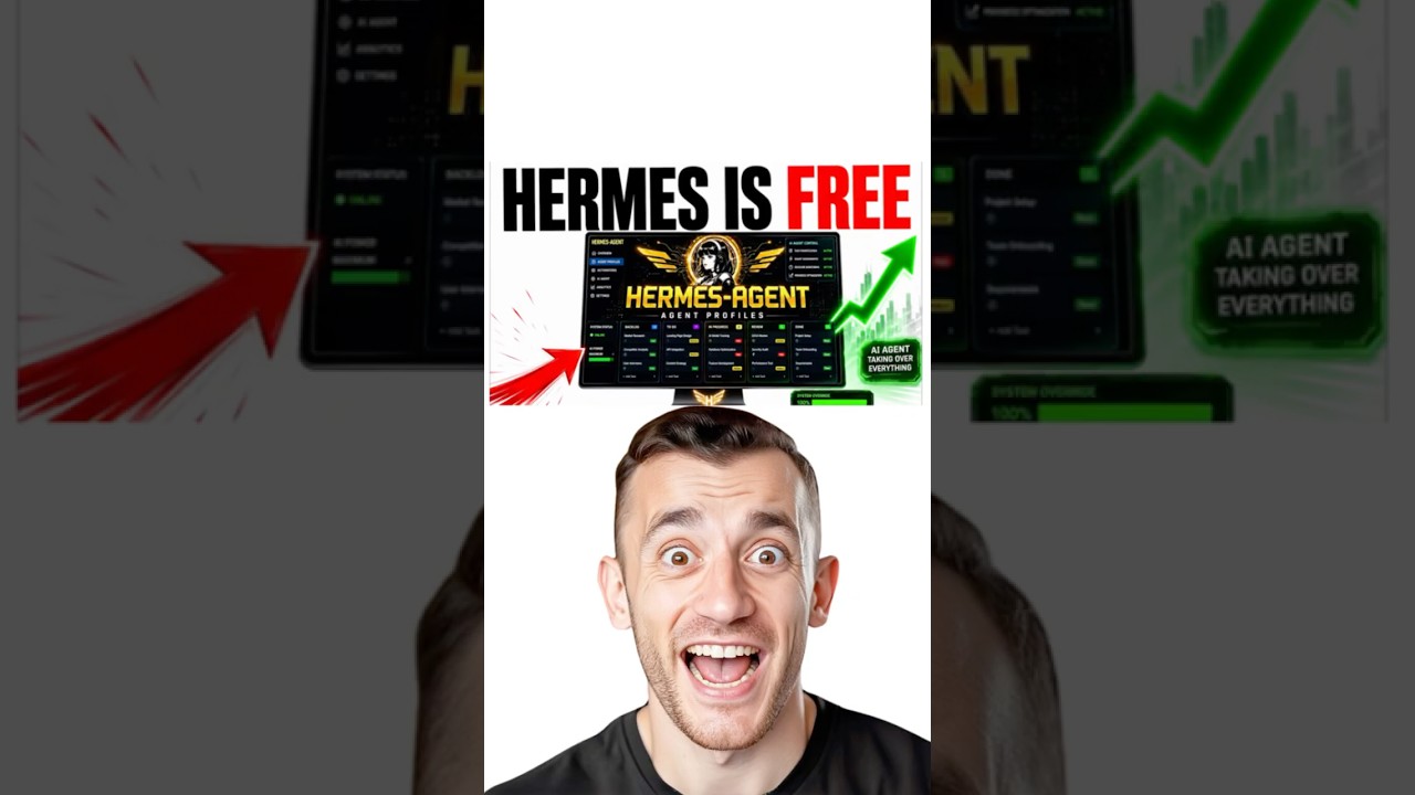 Run Hermes Agent FREE With This NEW Model 🤯