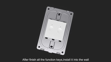 Assembling Tutorial of Livolo New C9 Series US Standard 119mm