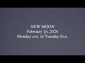 NEW MOON SABBATH SABBATH ALERT
