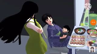 Keluarga Pak Weddy Salwa Atal Puasa Sakura School Simulator