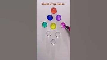 how to satisfying water drop coloring art lighting  #shortsfeed #art #waterdrop #satisfying #flute