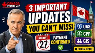 August Brings 3 Important Benefit Updates Every Canadian Senior Should Know (2026)